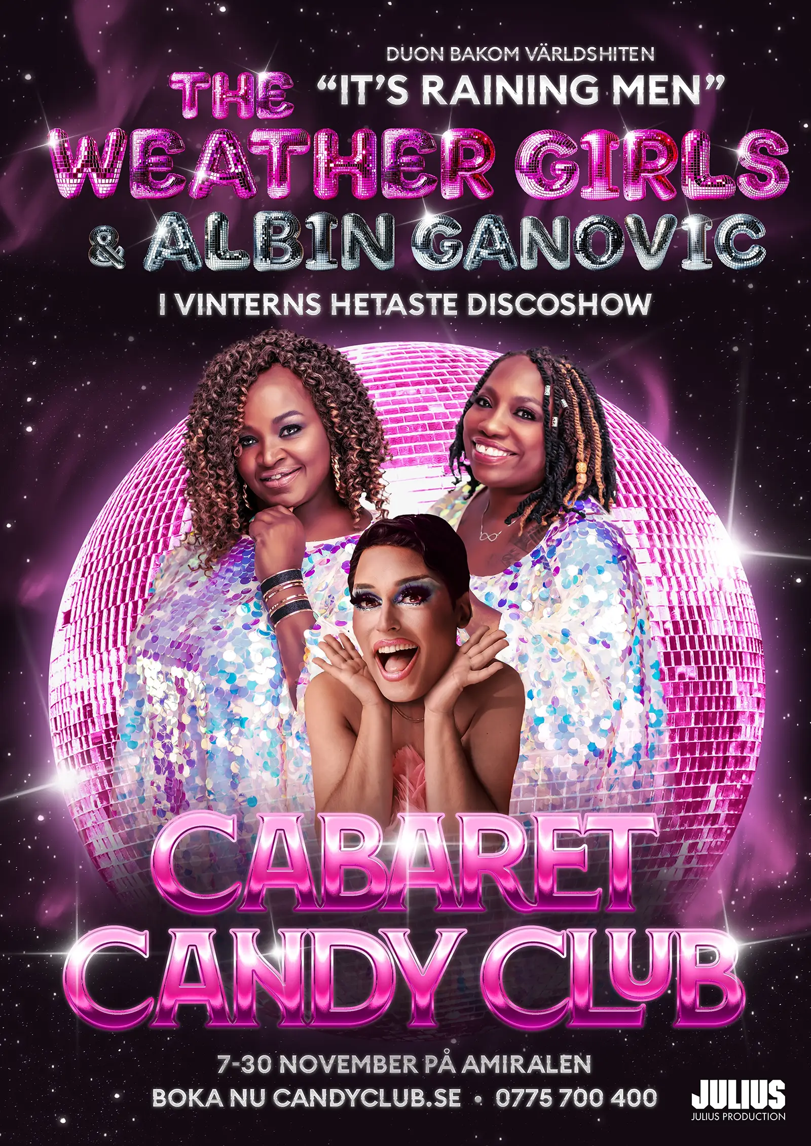 Cabaret Candy Club Poster